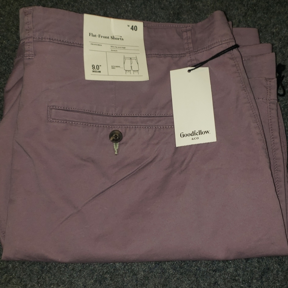 Goodfellow flat front shorts